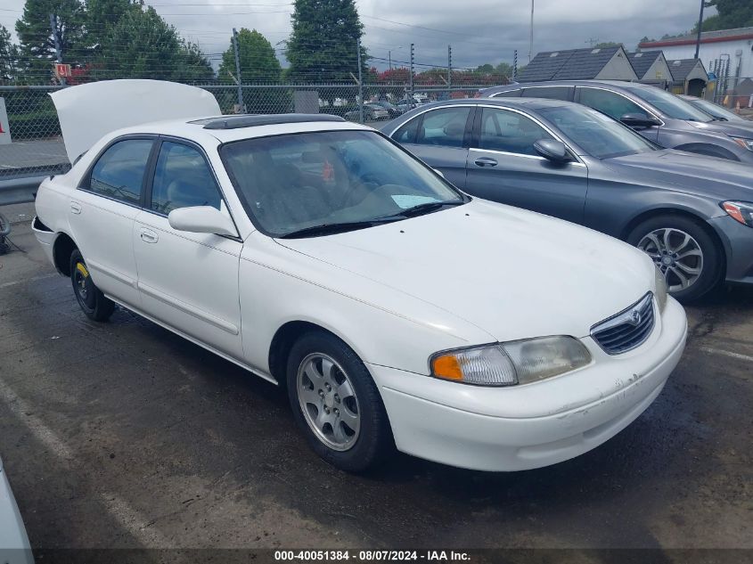 1999 Mazda 626 Es V6/Lx (V6) VIN: 1YVGF22D1X5847433 Lot: 40051384