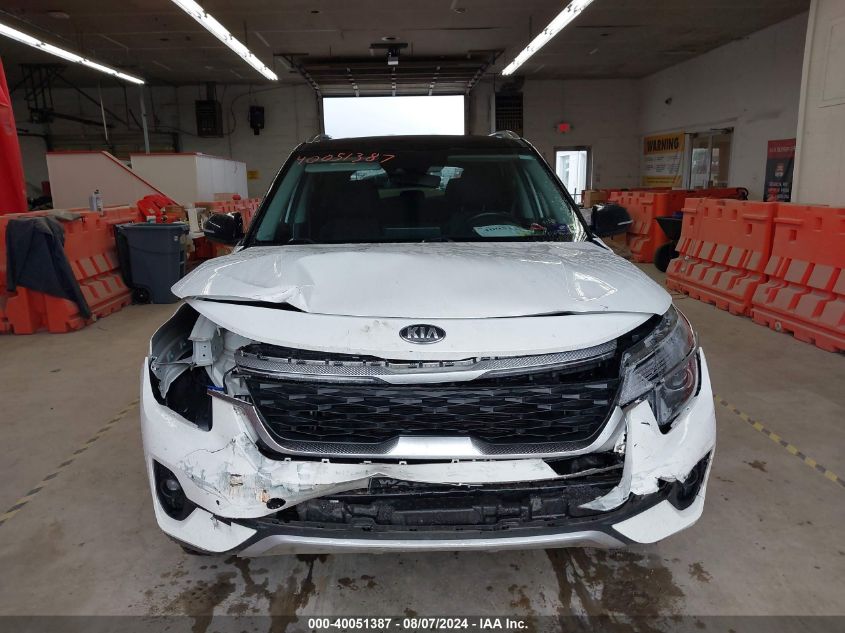 2021 Kia Seltos S VIN: KNDEUCAA5M7052787 Lot: 40051387