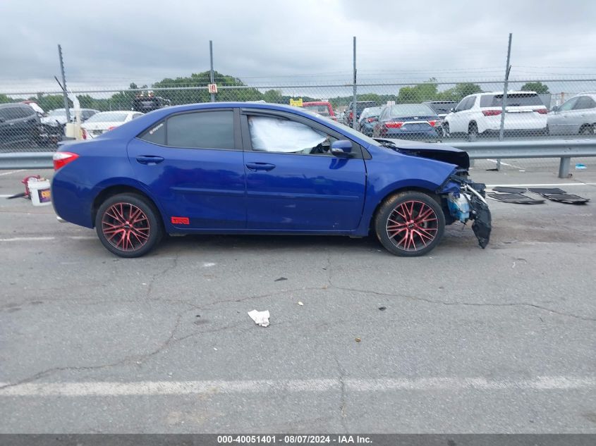 2014 Toyota Corolla S Plus VIN: 5YFBURHEXEP034851 Lot: 40051401