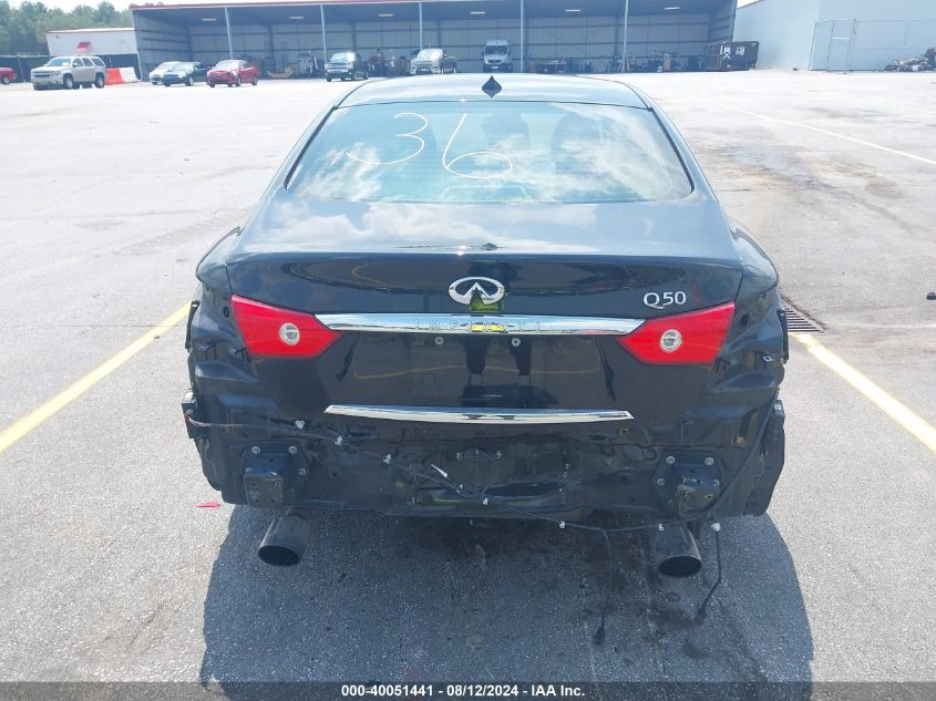 2016 Infiniti Q50 3.0T Premium VIN: JN1EV7AP7GM302435 Lot: 40051441