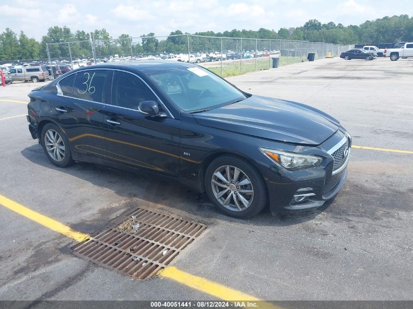 2016 Infiniti Q50 3.0T Premium VIN: JN1EV7AP7GM302435 Lot: 40051441