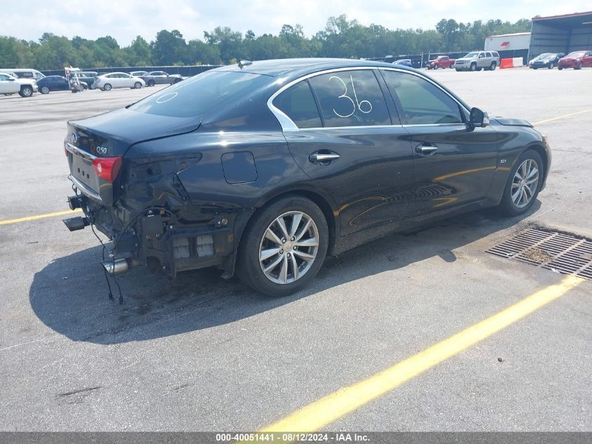 2016 Infiniti Q50 3.0T Premium VIN: JN1EV7AP7GM302435 Lot: 40051441