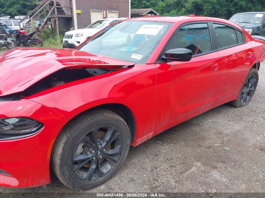 2023 Dodge Charger Sxt Awd VIN: 2C3CDXJG5PH646814 Lot: 40051456