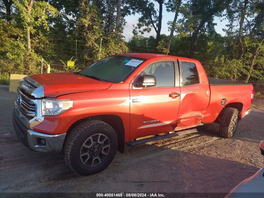 2016 Toyota Tundra Sr5 5.7L V8 VIN: 5TFUW5F12GX554560 Lot: 40051465