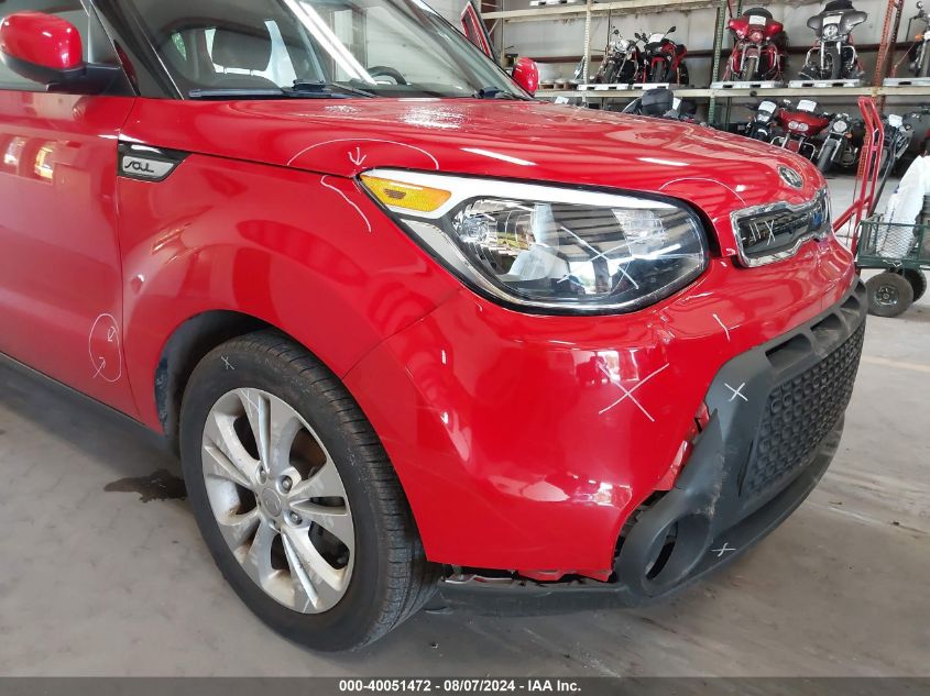 2015 Kia Soul + VIN: KNDJP3A53F7762542 Lot: 40051472