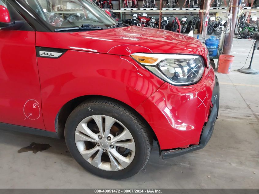2015 Kia Soul + VIN: KNDJP3A53F7762542 Lot: 40051472