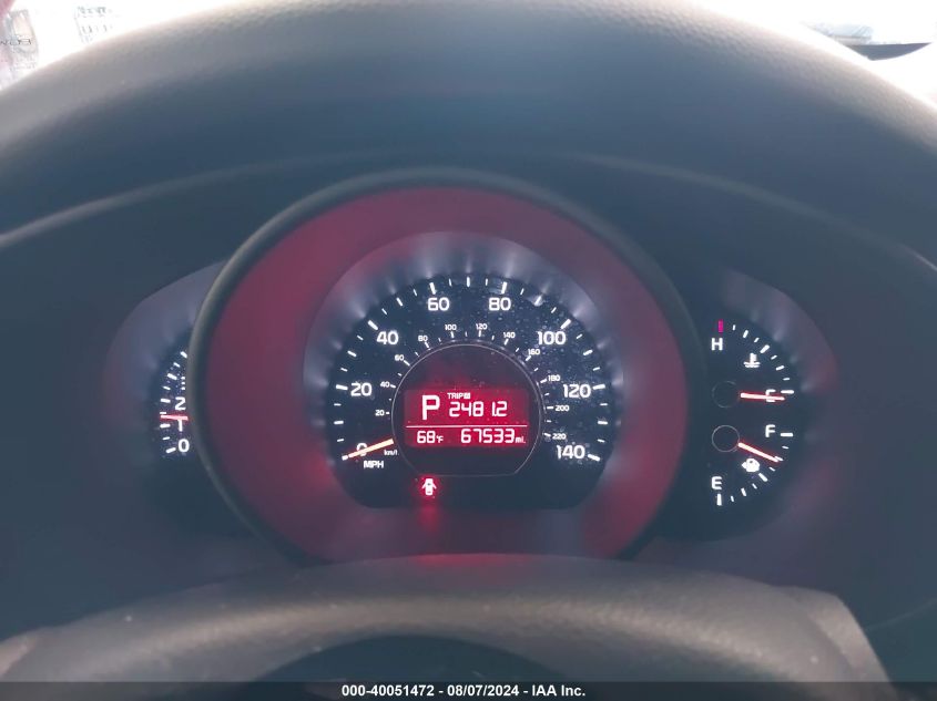 2015 Kia Soul + VIN: KNDJP3A53F7762542 Lot: 40051472