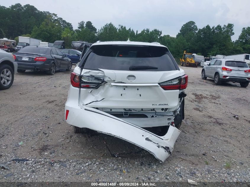 2022 Lexus Rx 450Hl VIN: JTJHGKFA4N2023249 Lot: 40051488