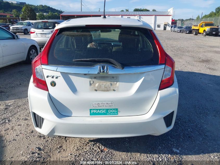 2017 Honda Fit Ex/Exl VIN: JHMGK5H71HS014206 Lot: 40051504