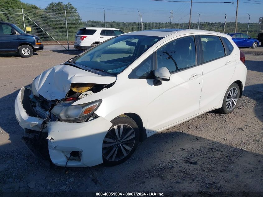 2017 Honda Fit Ex/Exl VIN: JHMGK5H71HS014206 Lot: 40051504