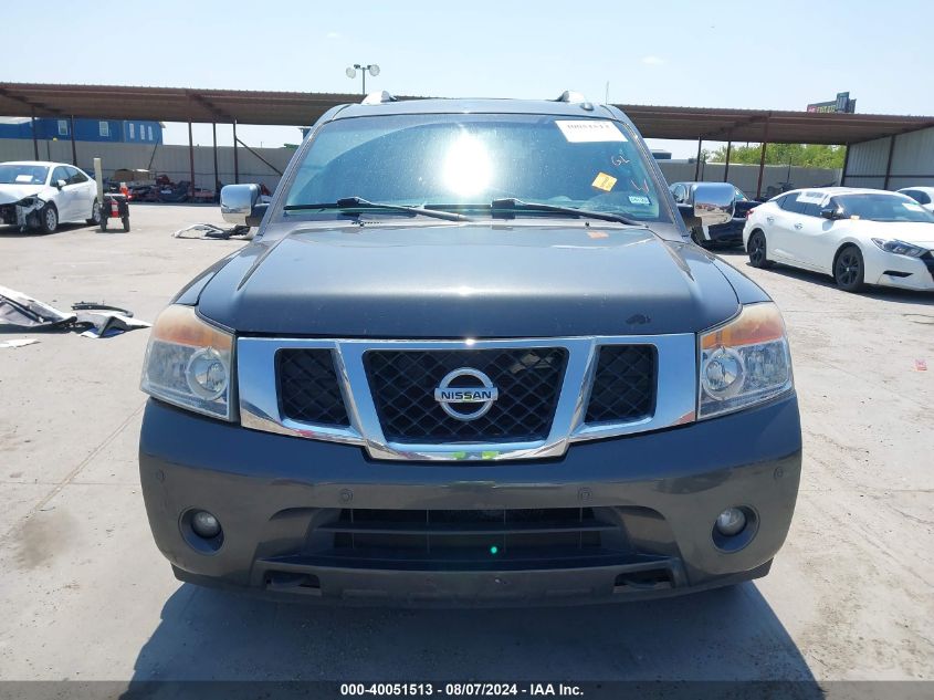 2012 Nissan Armada Platinum VIN: 5N1BA0ND1CN611806 Lot: 40051513