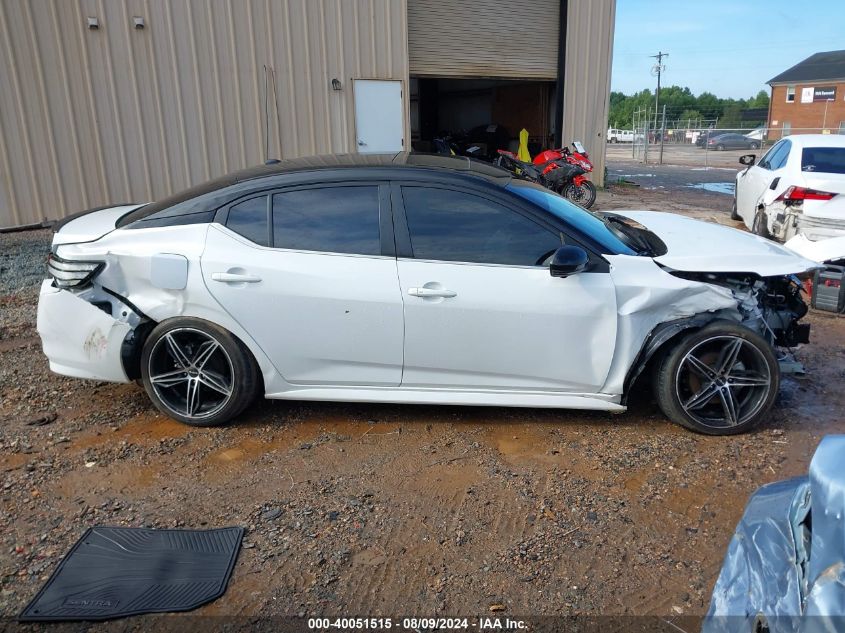 2022 Nissan Sentra Sr Xtronic Cvt VIN: 3N1AB8DV0NY241494 Lot: 40051515