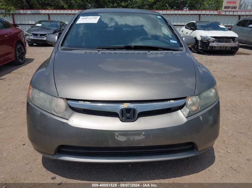 2007 Honda Civic Lx VIN: 1HGFA16597L090789 Lot: 40051528