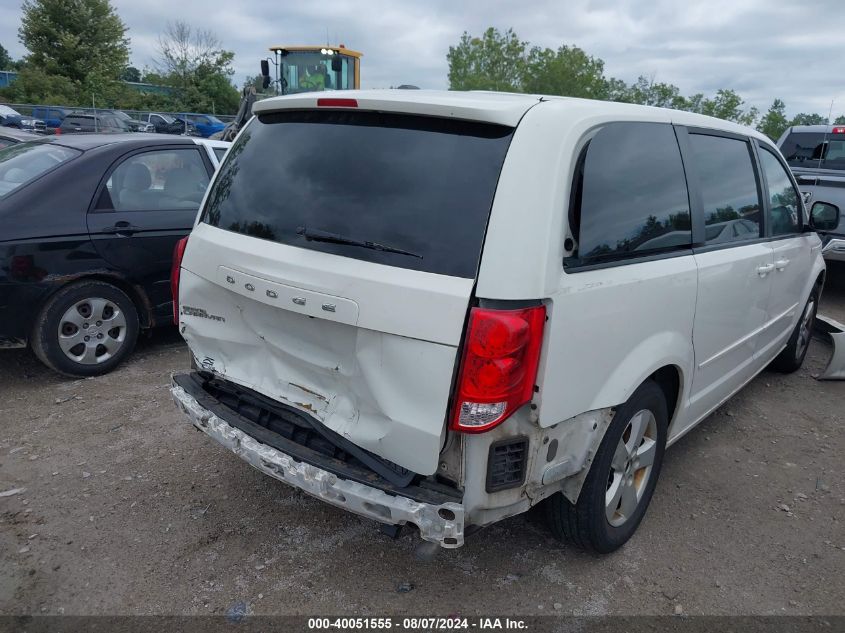 2013 Dodge Grand Caravan Se VIN: 2C4RDGBGXDR561641 Lot: 40051555