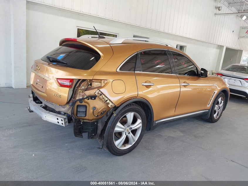 2009 Infiniti Fx35 VIN: JNRAS18U09M100908 Lot: 40051561