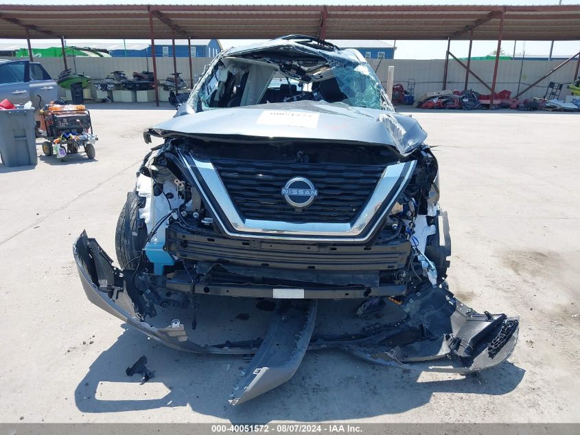 2022 Nissan Rogue Sv Fwd VIN: 5N1BT3BA7NC716810 Lot: 40051572