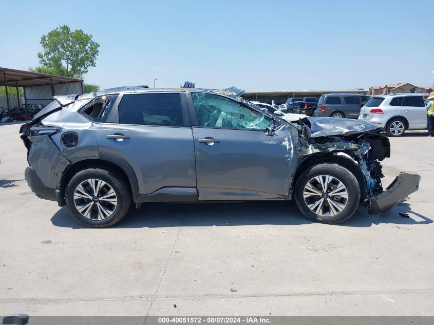 2022 Nissan Rogue Sv Fwd VIN: 5N1BT3BA7NC716810 Lot: 40051572