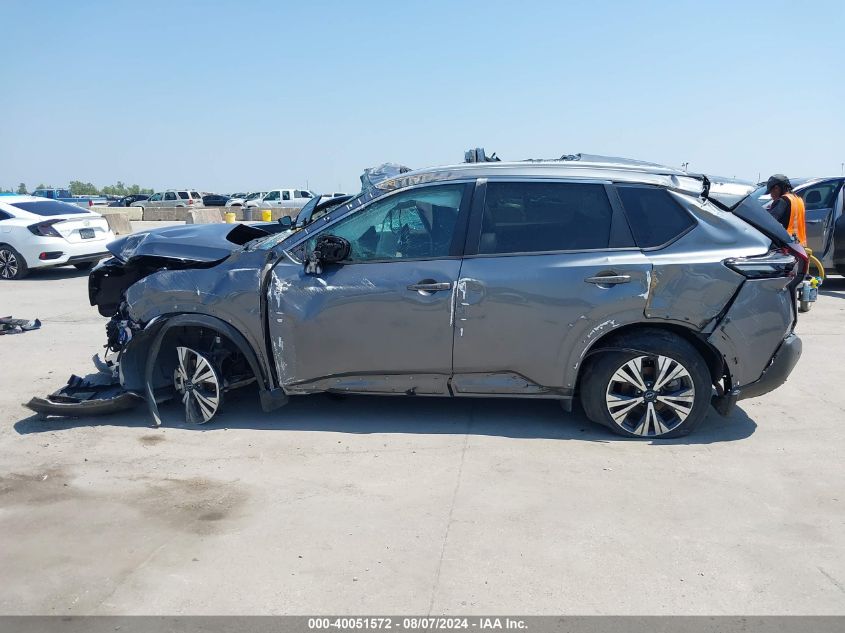 2022 Nissan Rogue Sv Fwd VIN: 5N1BT3BA7NC716810 Lot: 40051572