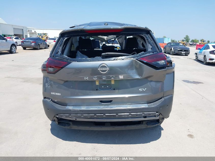 2022 Nissan Rogue Sv Fwd VIN: 5N1BT3BA7NC716810 Lot: 40051572