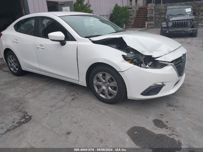 2014 Mazda Mazda3 I Sport VIN: JM1BM1U7XE1122053 Lot: 40051576