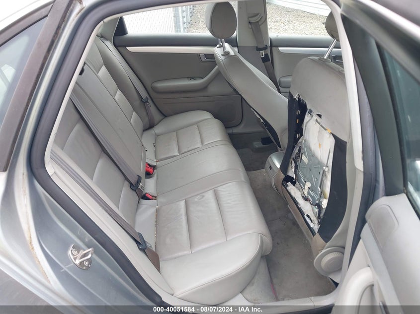 2008 Audi A4 2.0T/2.0T Special Edition VIN: WAUDF78E48A149765 Lot: 40051584