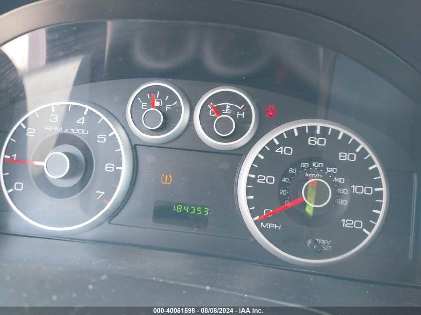 2009 Ford Fusion S VIN: 3FAHP06Z99R122850 Lot: 40051598