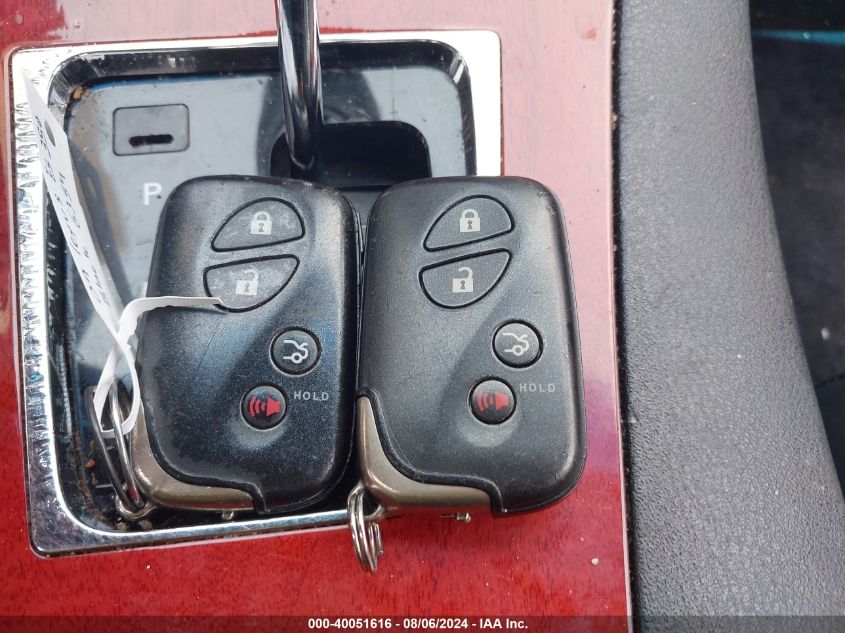 2009 Lexus Es 350 VIN: JTHBJ46G592306354 Lot: 40051616