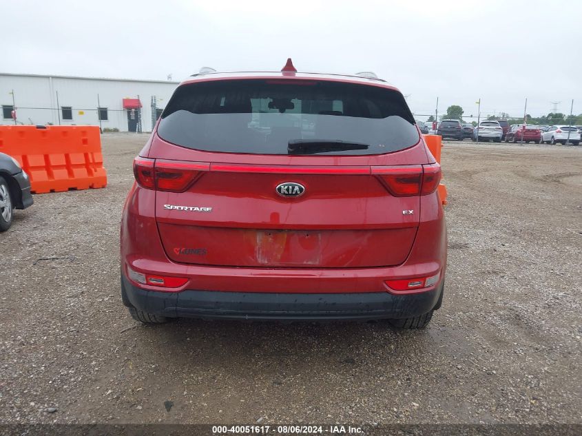 2019 Kia Sportage Ex VIN: KNDPN3ACXK7562265 Lot: 40051617