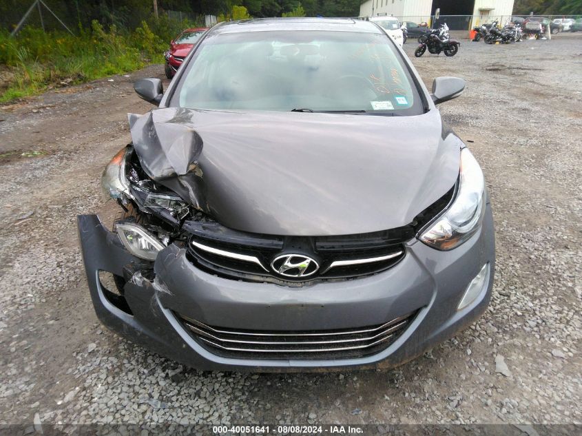 2011 Hyundai Elantra Limited VIN: 5NPDH4AEXBH048543 Lot: 40051641