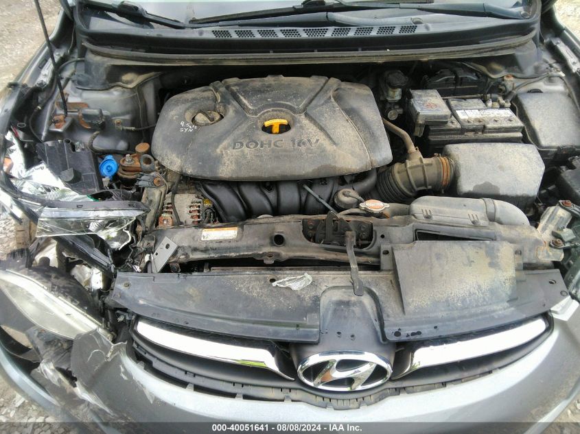 2011 Hyundai Elantra Limited VIN: 5NPDH4AEXBH048543 Lot: 40051641