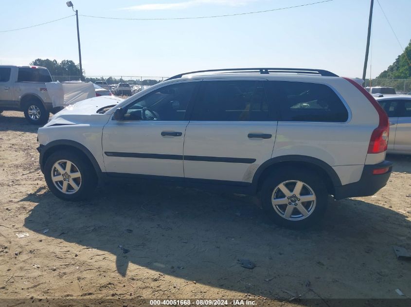 2006 Volvo Xc90 2.5T VIN: YV4CY592561258134 Lot: 40051668