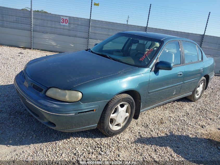 1999 Oldsmobile Cutlass Gls VIN: 1G3NG52M7X6324133 Lot: 40051690