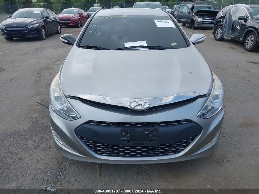 KMHEC4A4XDA092641 2013 Hyundai Sonata Hybrid Limited