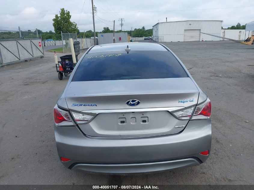 KMHEC4A4XDA092641 2013 Hyundai Sonata Hybrid Limited