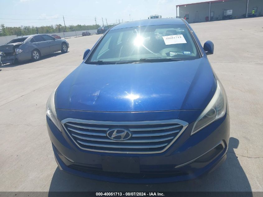 2017 Hyundai Sonata Se VIN: 5NPE24AF3HH474677 Lot: 40051713