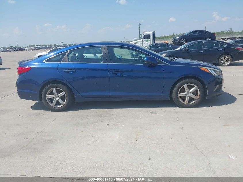 2017 Hyundai Sonata Se VIN: 5NPE24AF3HH474677 Lot: 40051713