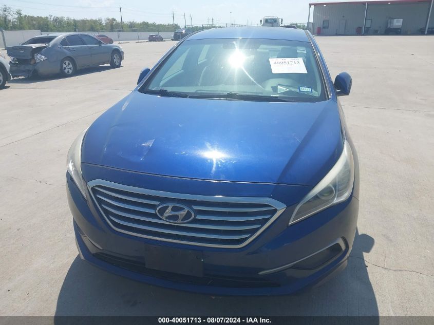 2017 Hyundai Sonata Se VIN: 5NPE24AF3HH474677 Lot: 40051713