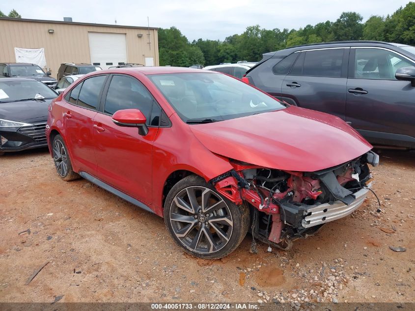 2020 Toyota Corolla Se VIN: 5YFS4RCE0LP043952 Lot: 40051733