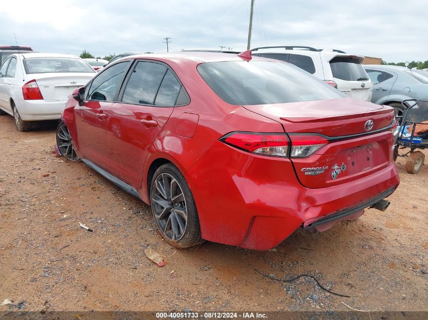 2020 Toyota Corolla Se VIN: 5YFS4RCE0LP043952 Lot: 40051733