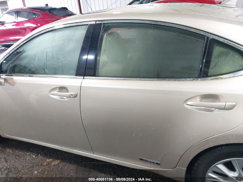 2014 Lexus Es 300H VIN: JTHBW1GG2E2041854 Lot: 40051736