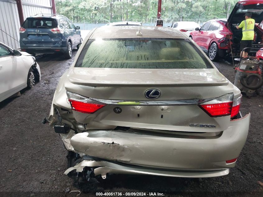 2014 Lexus Es 300H VIN: JTHBW1GG2E2041854 Lot: 40051736