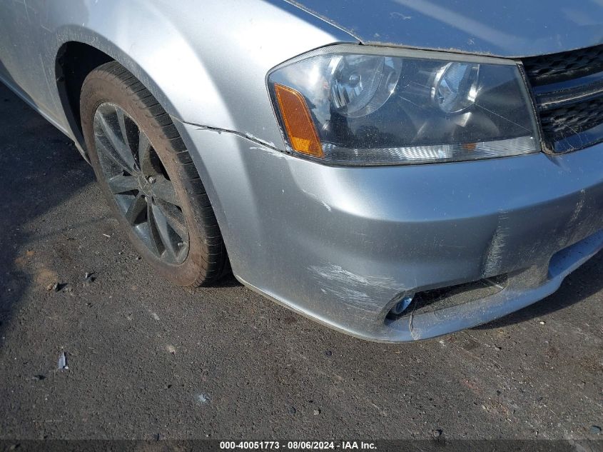 2014 Dodge Avenger Sxt VIN: 1C3CDZCB8EN161715 Lot: 40051773