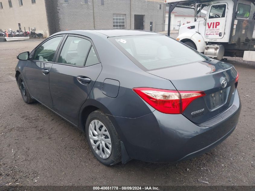 2017 Toyota Corolla Le VIN: 2T1BURHEXHC857672 Lot: 40051778