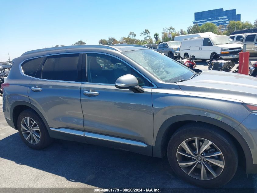 2019 Hyundai Santa Fe Limited VIN: 5NMS5CADXKH112711 Lot: 40051779