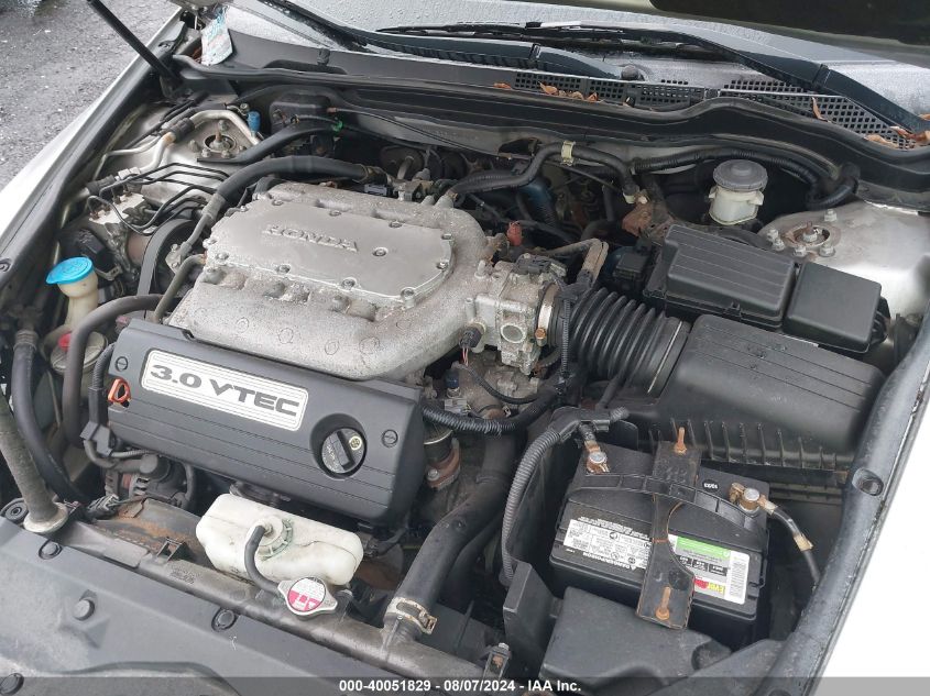 2006 Honda Accord 3.0 Lx VIN: 1HGCM663X6A011811 Lot: 40051829