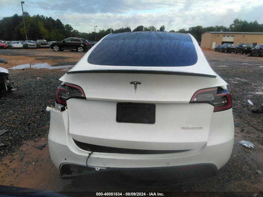 2022 Tesla Model Y VIN: 7SAYGDEF1NF336619 Lot: 40051834