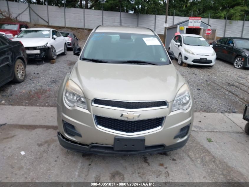 2013 Chevrolet Equinox Ls VIN: 1GNFLCEK4DZ115562 Lot: 40051837