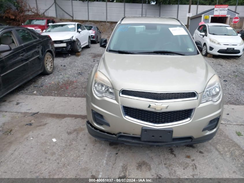 2013 Chevrolet Equinox Ls VIN: 1GNFLCEK4DZ115562 Lot: 40051837