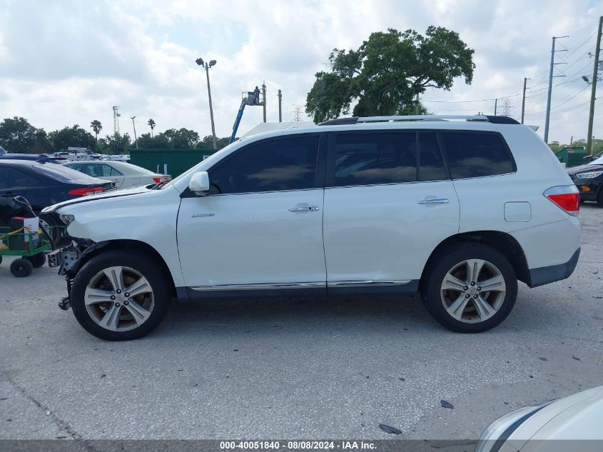 2011 Toyota Highlander Limited V6 VIN: 5TDYK3EH0BS032105 Lot: 40051840