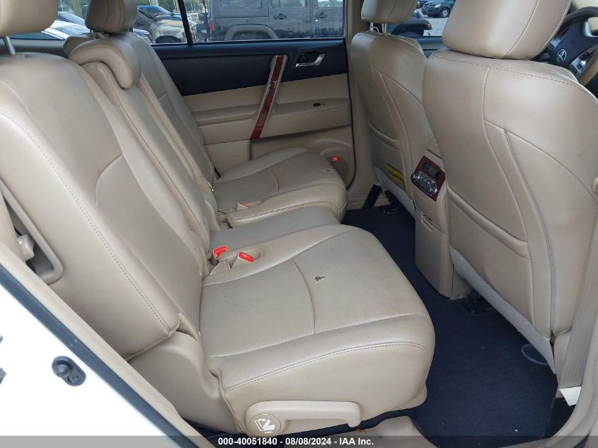 2011 Toyota Highlander Limited V6 VIN: 5TDYK3EH0BS032105 Lot: 40051840